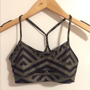 Lululemon Flow Racerback Y bra size 6
